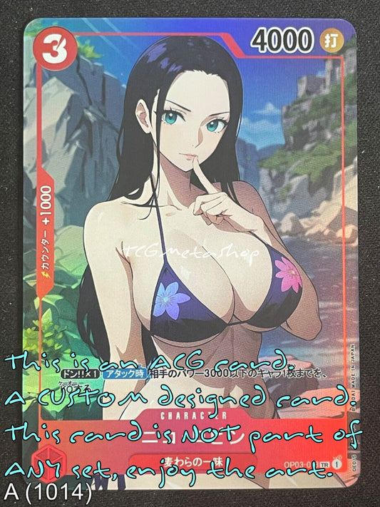 🔥 A 1014 Nico Robin One Piece Goddess Story Anime Waifu Card ACG 🔥