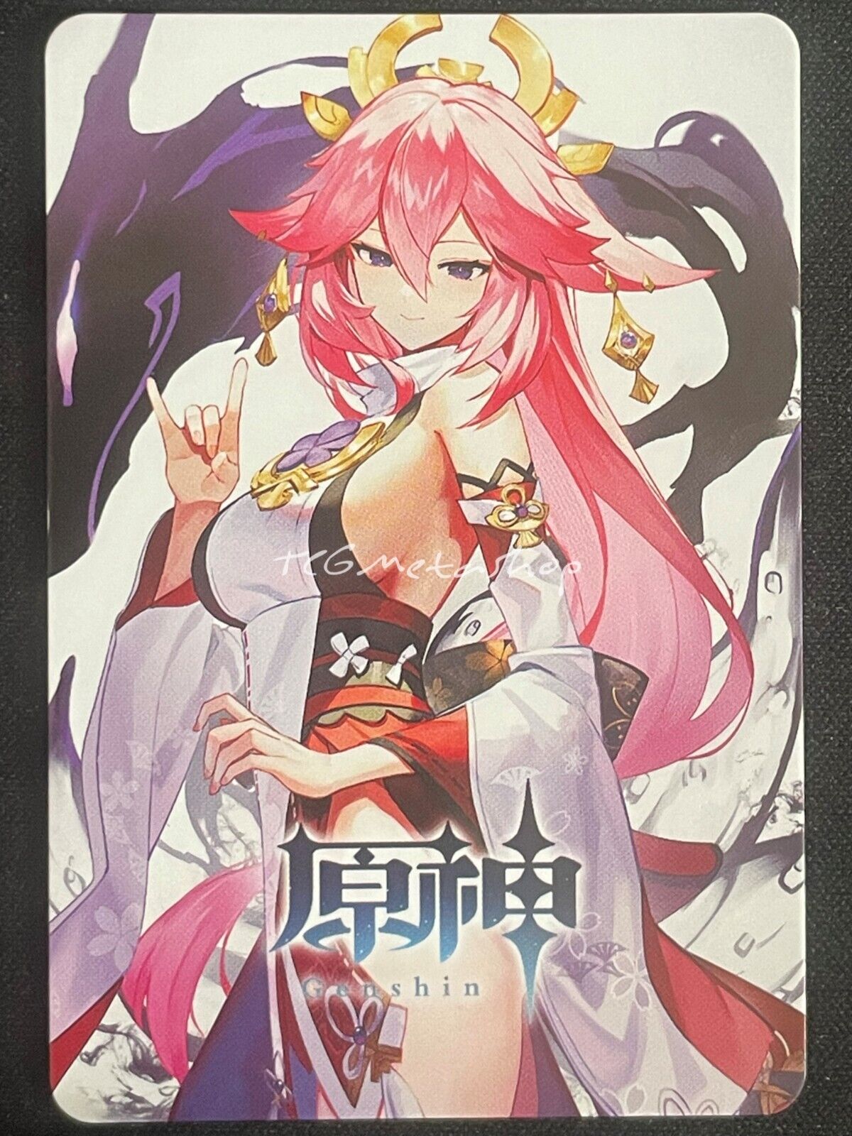 🔥 Yae Miko Genshin Impact Goddess Story Anime Card ACG # 2700 🔥