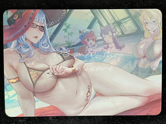 🔥 Carmilla FATE Goddess Story Anime Waifu Doujin Card ACG DUAL 187 🔥