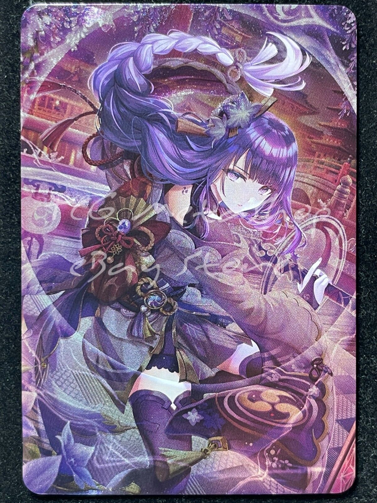 🔥 Raiden Shogun Genshin Impact Goddess Story Anime Card ACG # 1658 🔥