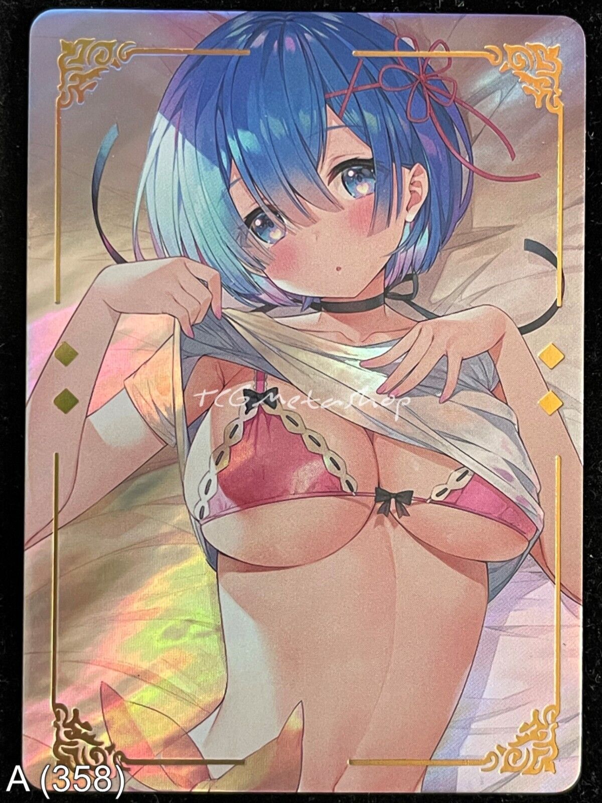 🔥 A 358 Rem Re:Zero Goddess Story Anime Waifu Card ACG 🔥