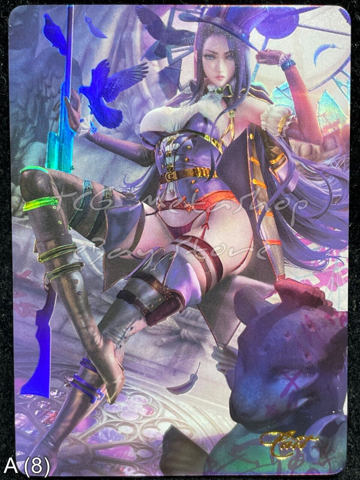 🔥 A 08 Caitlyn League of Legends Goddess Story Anime Waifu Card ACG 🔥