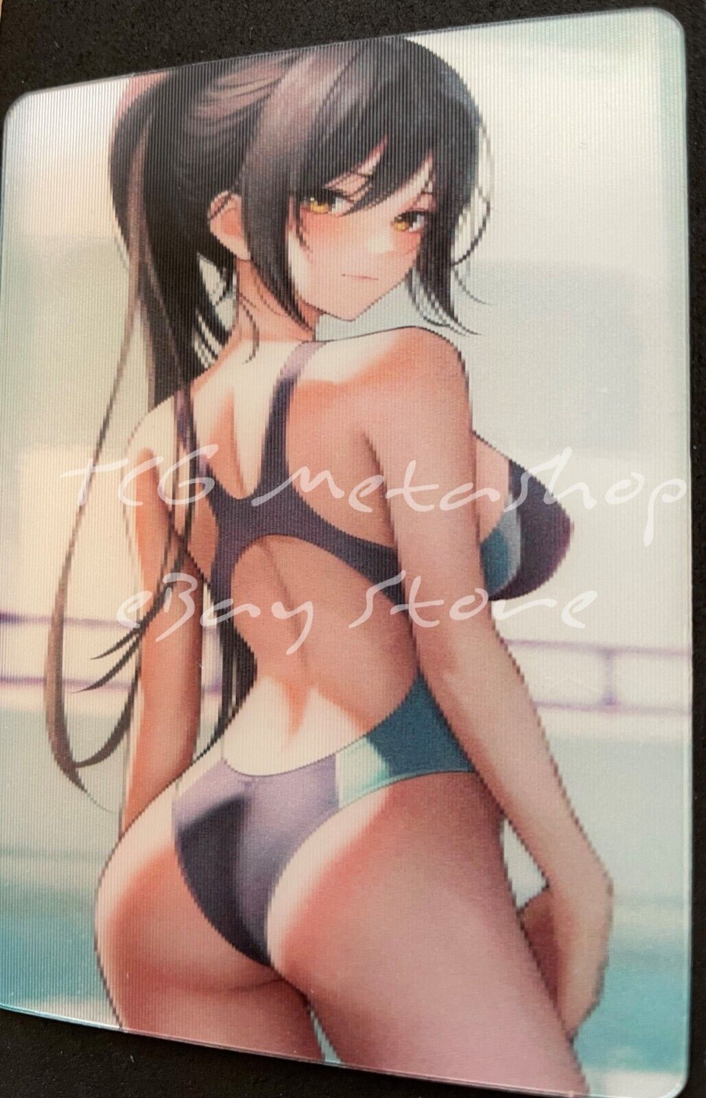 🔥 40 Swimsuit Girl Goddess Story Anime Waifu Lenticular DUAL ACG