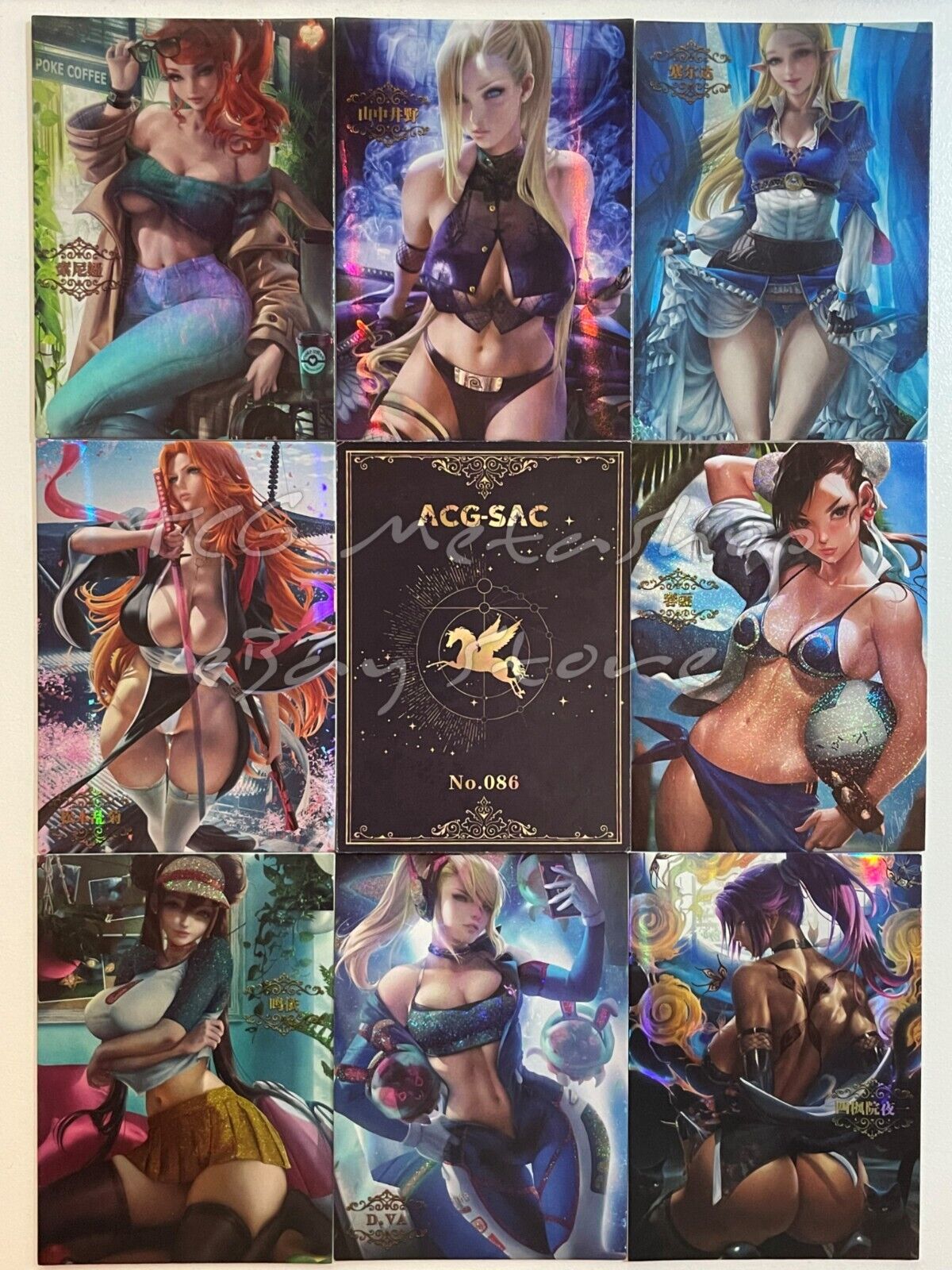 🔥 ACG-SAC [Pick your card Pegasus 113 - 139] Goddess Story Anime Waifu Doujin🔥
