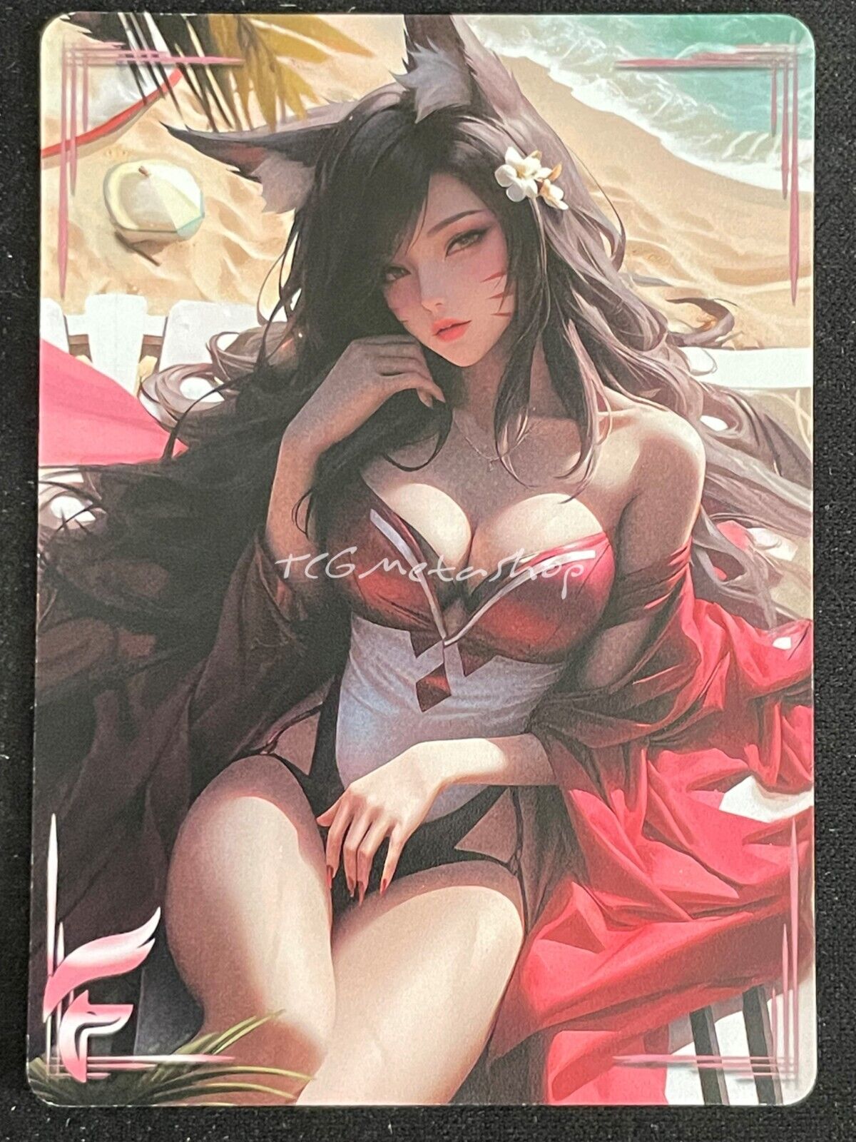 🔥 Ahri League of Legends Goddess Story Anime Waifu Card ACG B 115 🔥