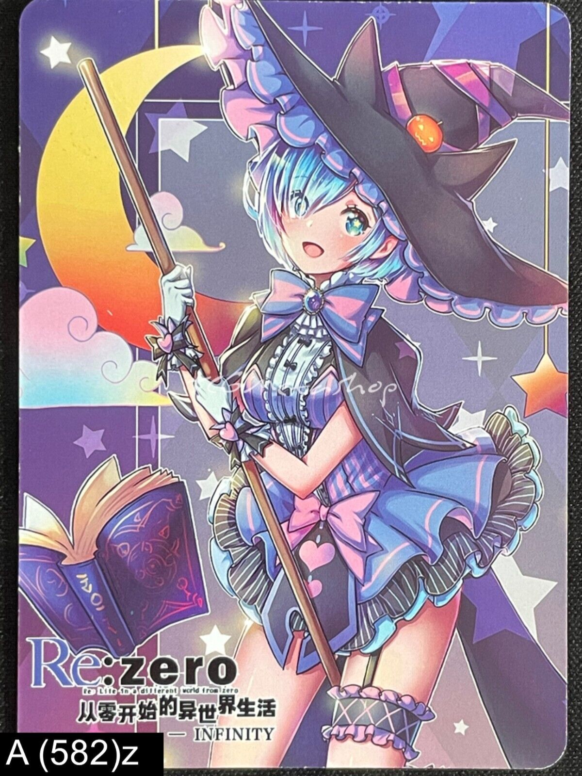 🔥 A 582 Rem Re:Zero Goddess Story Anime Waifu Card ACG 🔥