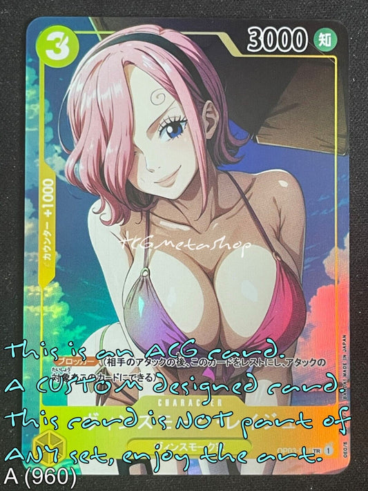 🔥 A 960 Reiju Vinsmoke One Piece Goddess Story Anime Waifu Card ACG 🔥