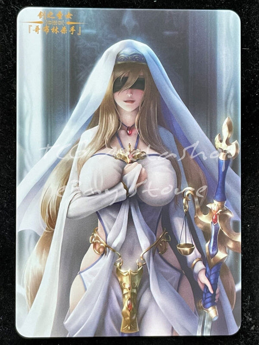 🔥 Sword Maiden Goblin Slayer Goddess Story Anime Waifu Card ACG DUAL 343 🔥