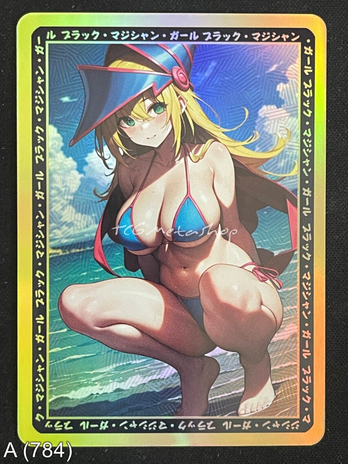 🔥 A 784 Dark Magician Girl Yu-Gi-Oh! Goddess Story Anime Waifu Card ACG 🔥