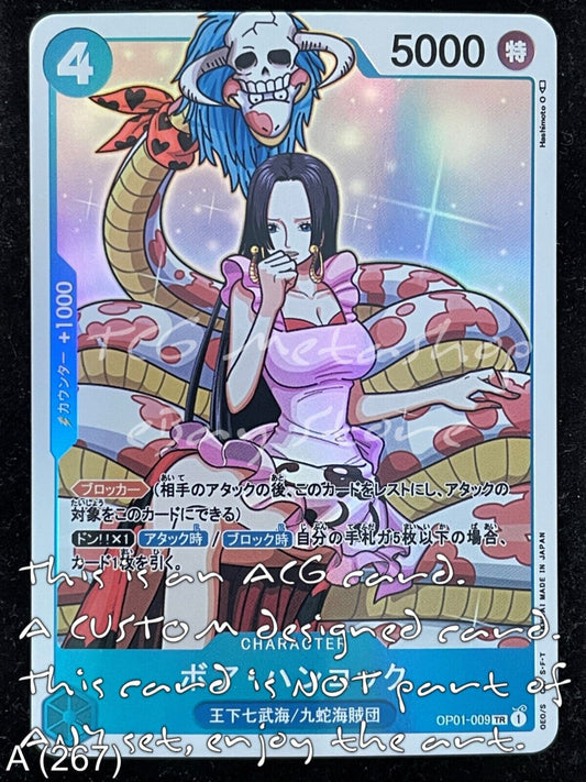 🔥 A 267 Boa Hancock One Piece Goddess Story Anime Waifu Card ACG 🔥