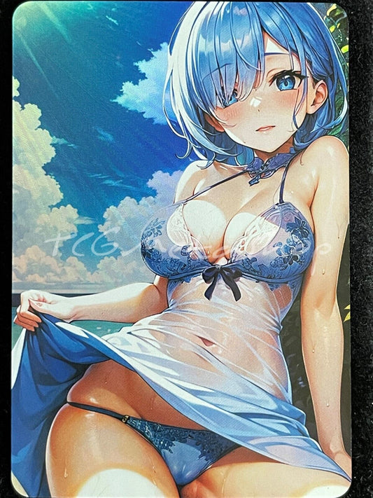 🔥 Rem Re:Zero Goddess Story Anime Card ACG # 2477 🔥