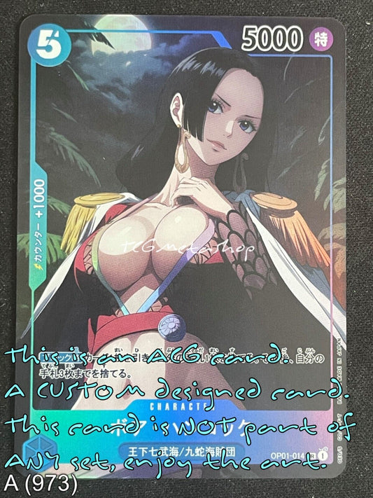 🔥 A 973 Boa Hancock One Piece Goddess Story Anime Waifu Card ACG 🔥