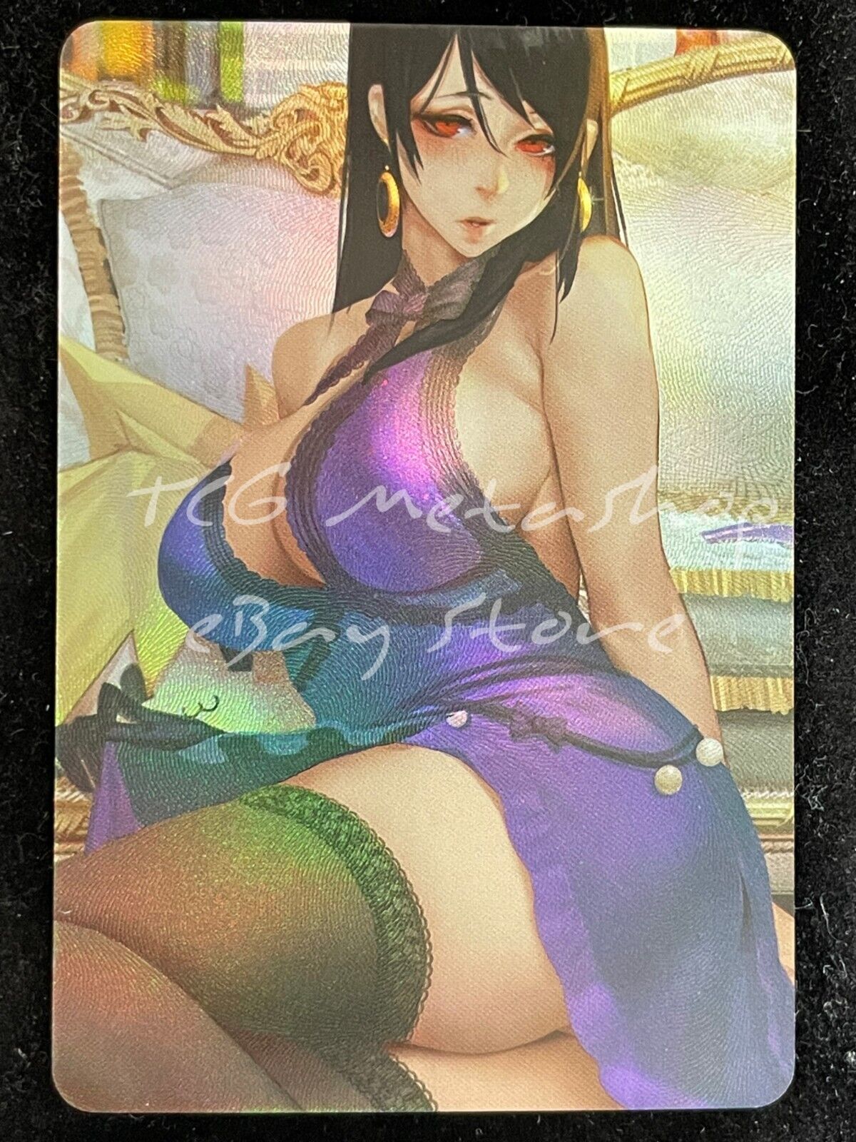 🔥 Tifa Lockhart Final Fan Goddess Story Anime Waifu Doujin Card ACG DUAL 168 🔥