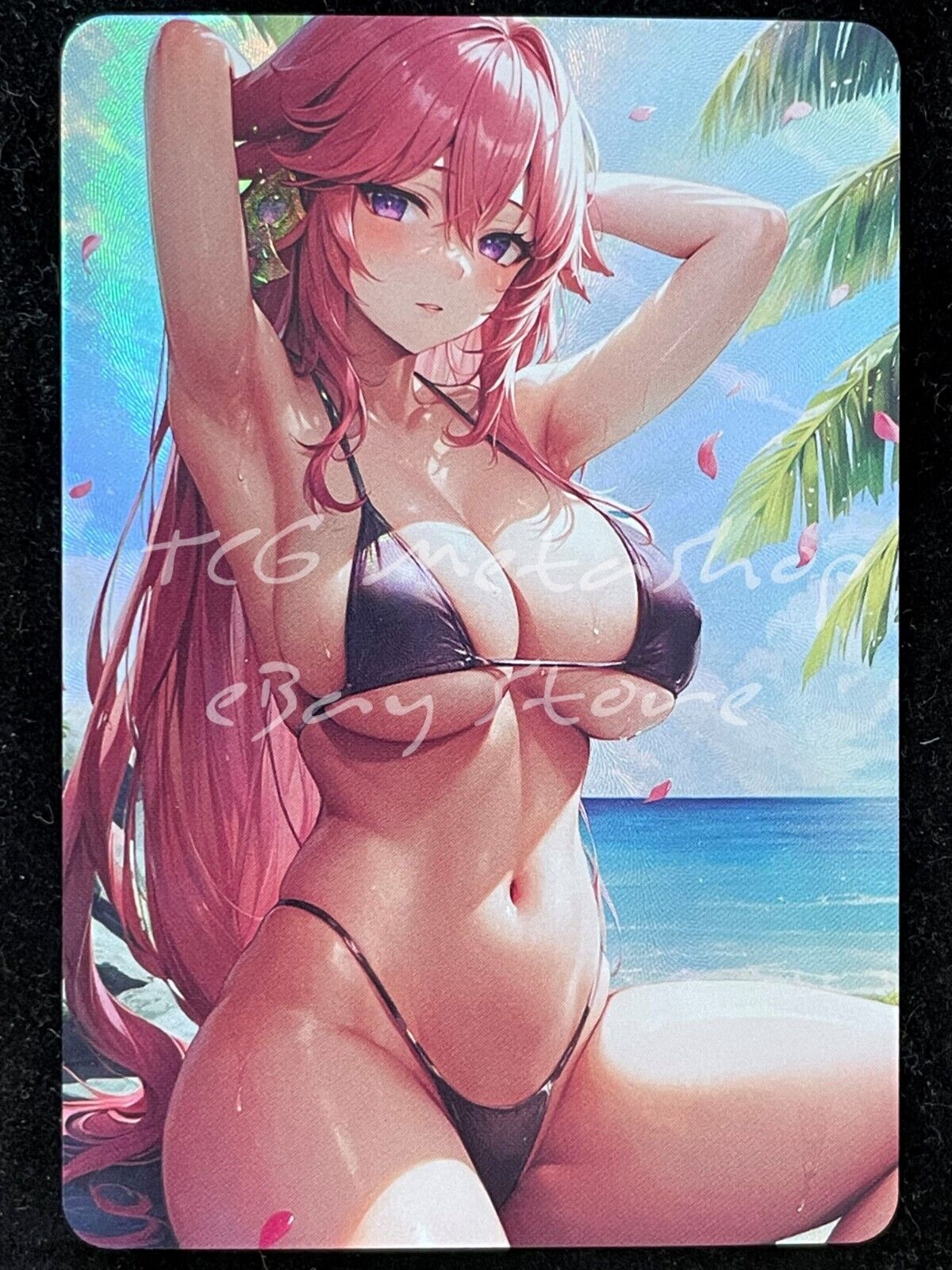 🔥 Yae Miko Genshin Impact Goddess Story Anime Card ACG # 1797 🔥