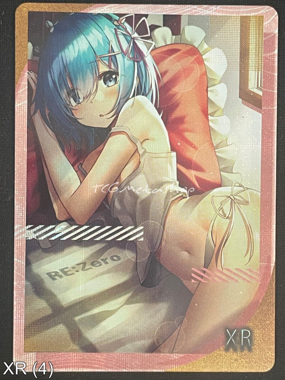 🔥 Rem Re:Zero Suck Goddess Story Anime Waifu Card XR 4 🔥