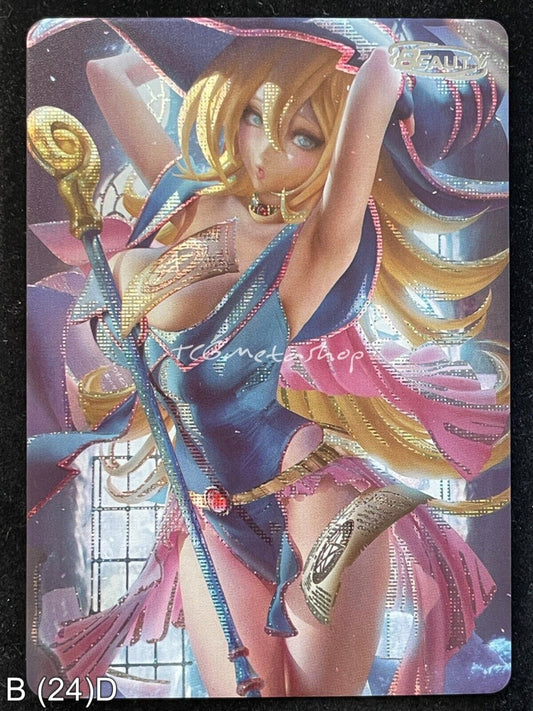 🔥 Dark Magician Girl Yu-Gi-Oh! Goddess Story Anime Waifu Card ACG B 24 🔥