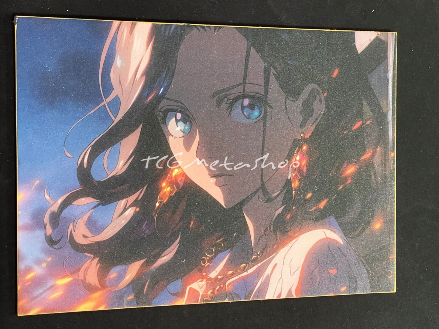 🔥 Nico Robin One Piece Goddess Story Anime Waifu A4 Card MR 10 🔥