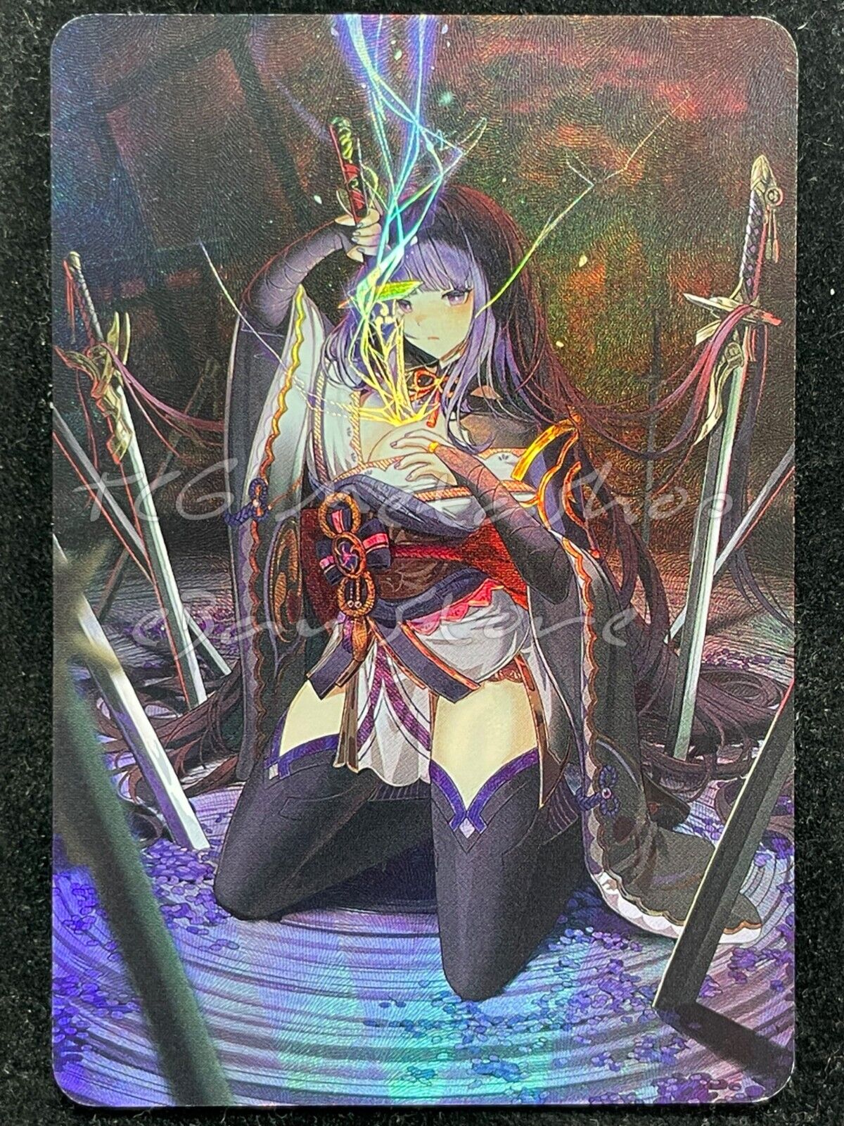 🔥 Raiden Shogun Genshin Impact Goddess Story Anime Card ACG # 1253 🔥