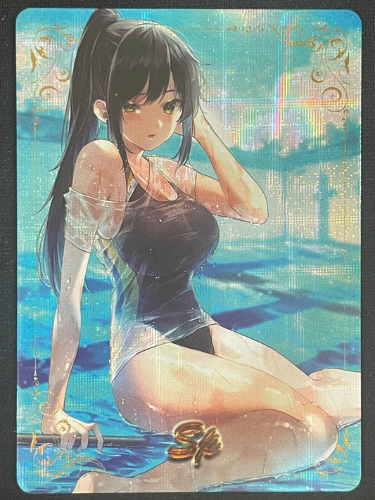🔥 Cute Girl Suck Suck Goddess Story Anime Waifu Card SP 7 🔥