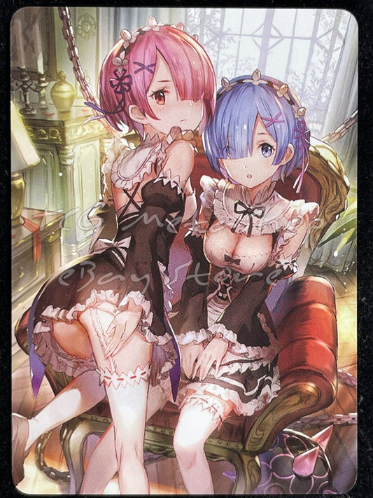 🔥 Ram Rem Re:Zero  Goddess Story Anime Card ACG JK 175 🔥