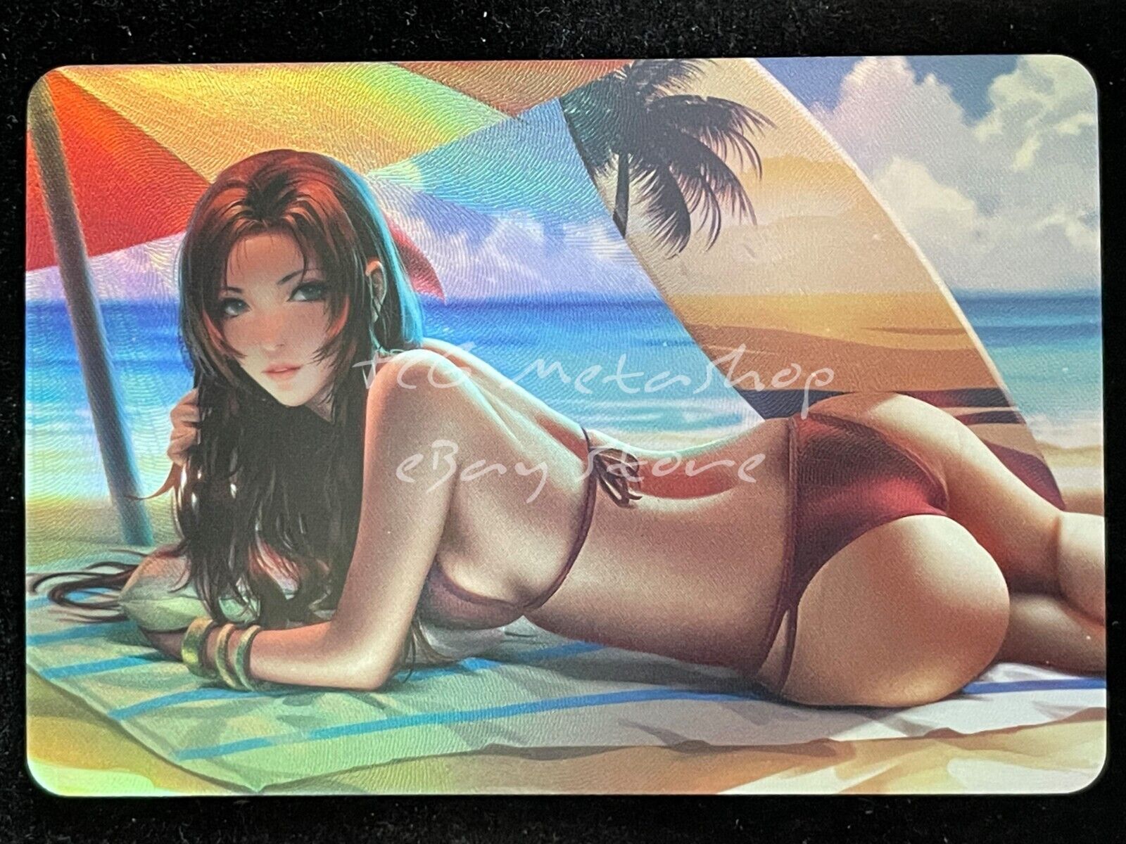 🔥 Aerith Final Fantasy Goddess Story Anime Waifu Card ACG DUAL 875 🔥