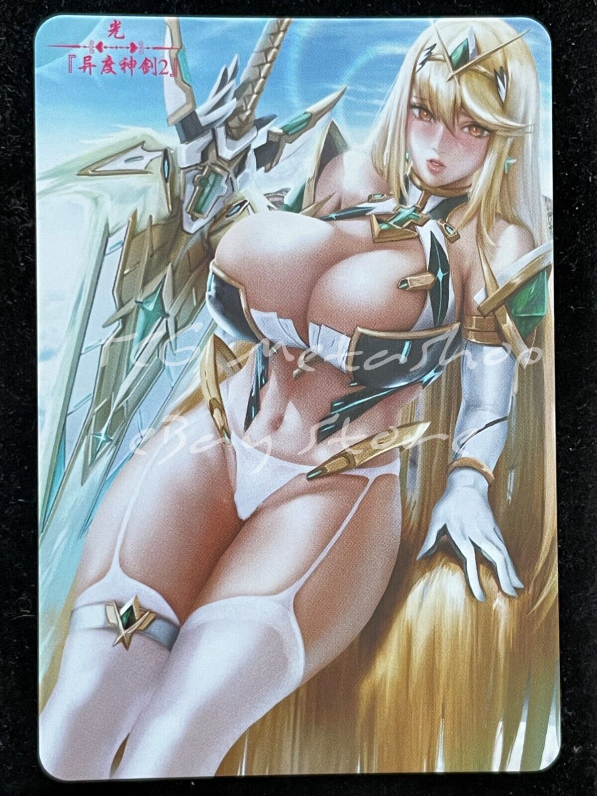 🔥 Mythra Xenoblade Goddess Story Anime Waifu Card ACG DUAL 205 🔥