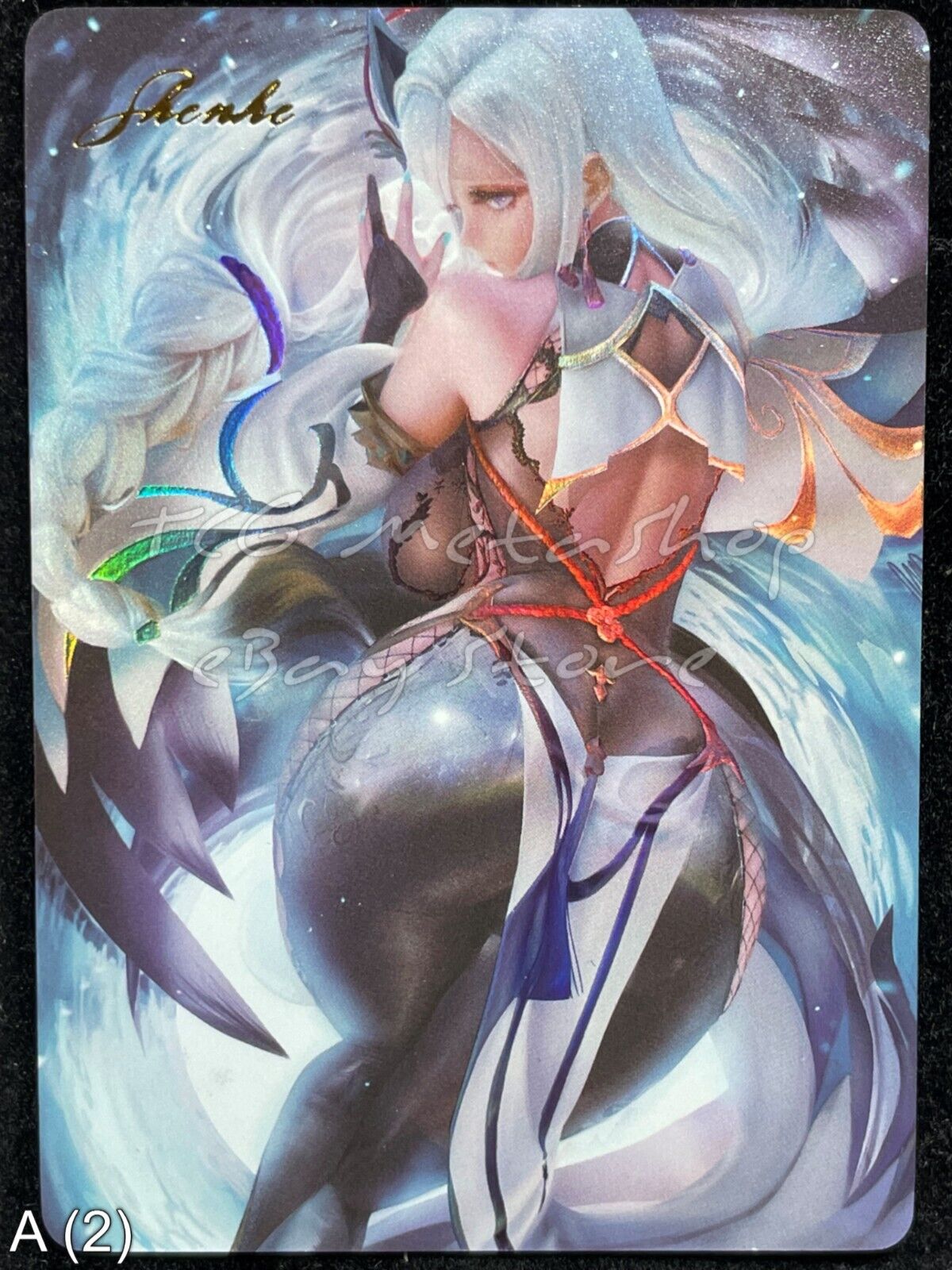 🔥 A 02 Shenhe Genshin Impact Goddess Story Anime Waifu Card ACG 🔥