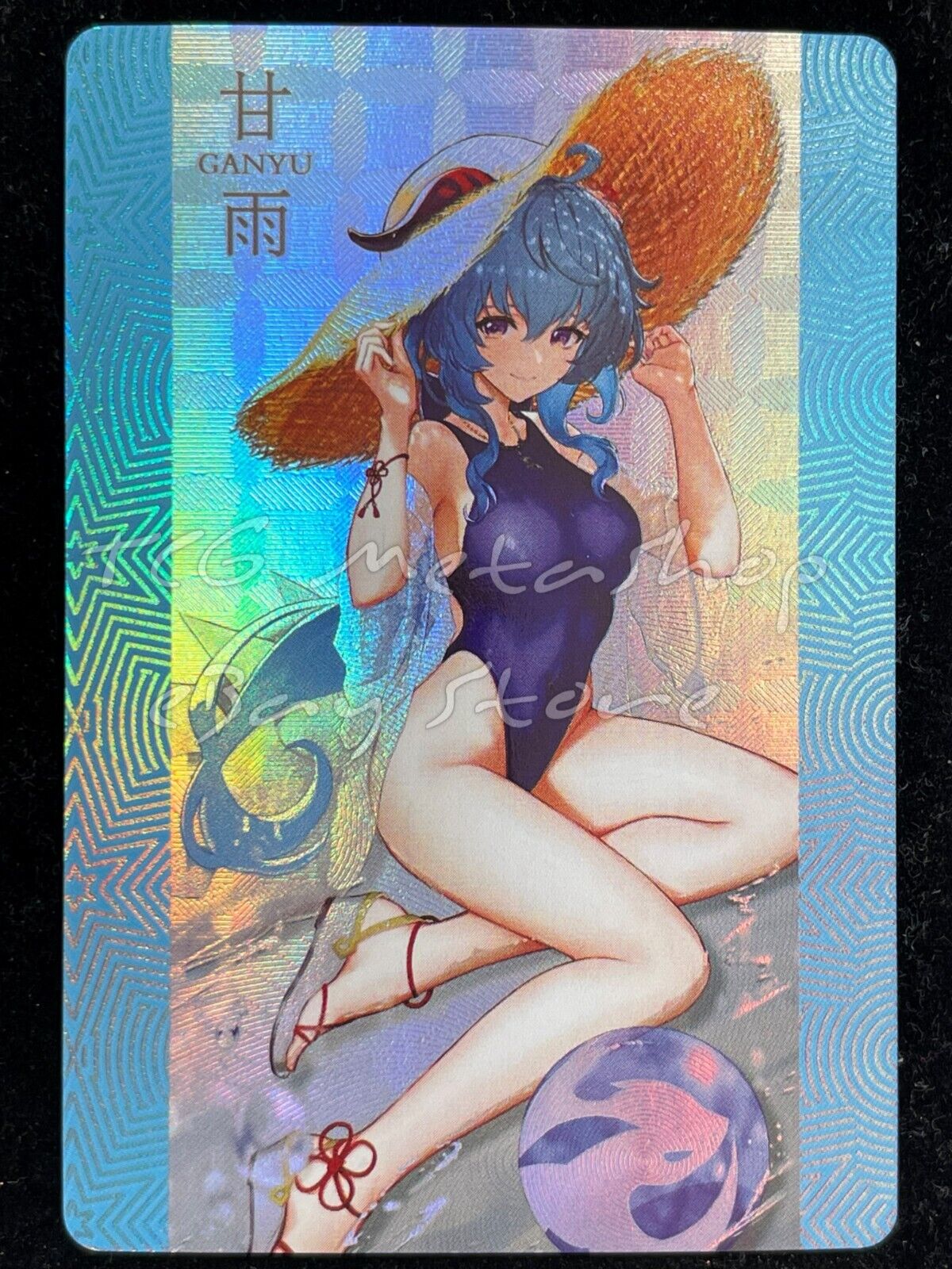 🔥 Ganyu Genshin Impact Goddess Story Anime Card ACG # 841 🔥