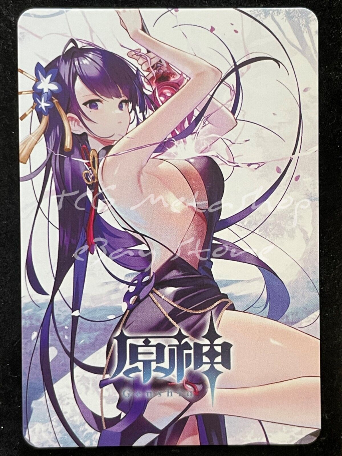 🔥 Raiden Shogun Genshin Impact Goddess Story Anime Card ACG # 2048 🔥