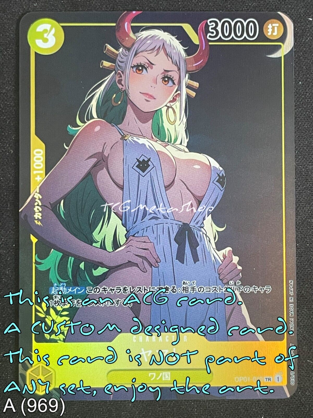 🔥 A 969 Yamato One Piece Goddess Story Anime Waifu Card ACG 🔥