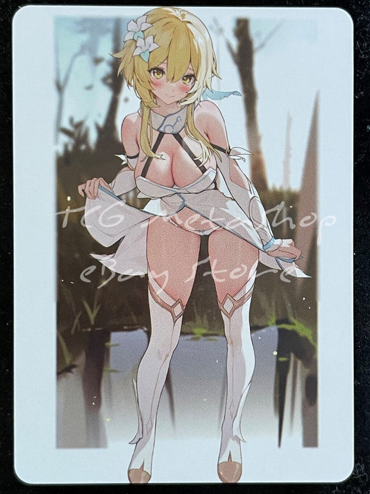 🔥 Lumine Genshin Impact  Goddess Story Anime Card ACG JK 282 🔥