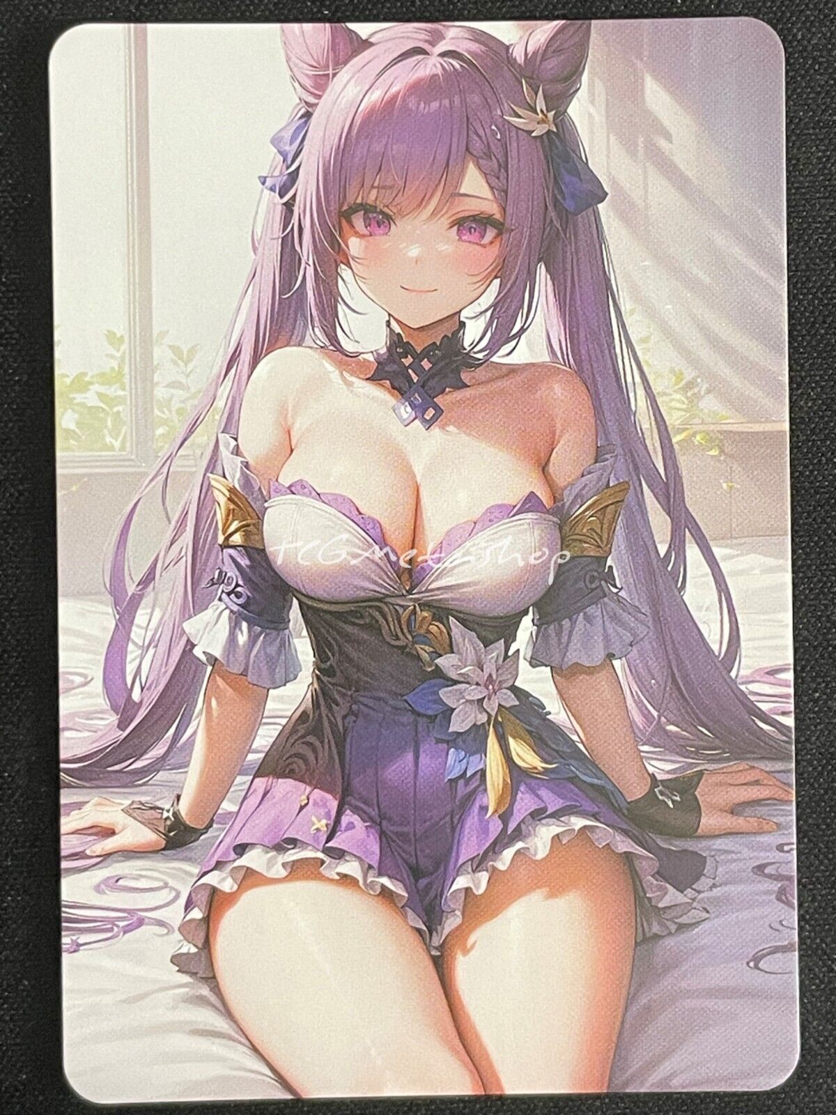 🔥 Keqing Genshin Impact Goddess Story Anime Card ACG # 2835 🔥