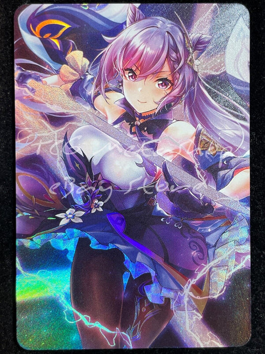 🔥 Keqing Genshin Impact Goddess Story Anime Card ACG # 1552 🔥