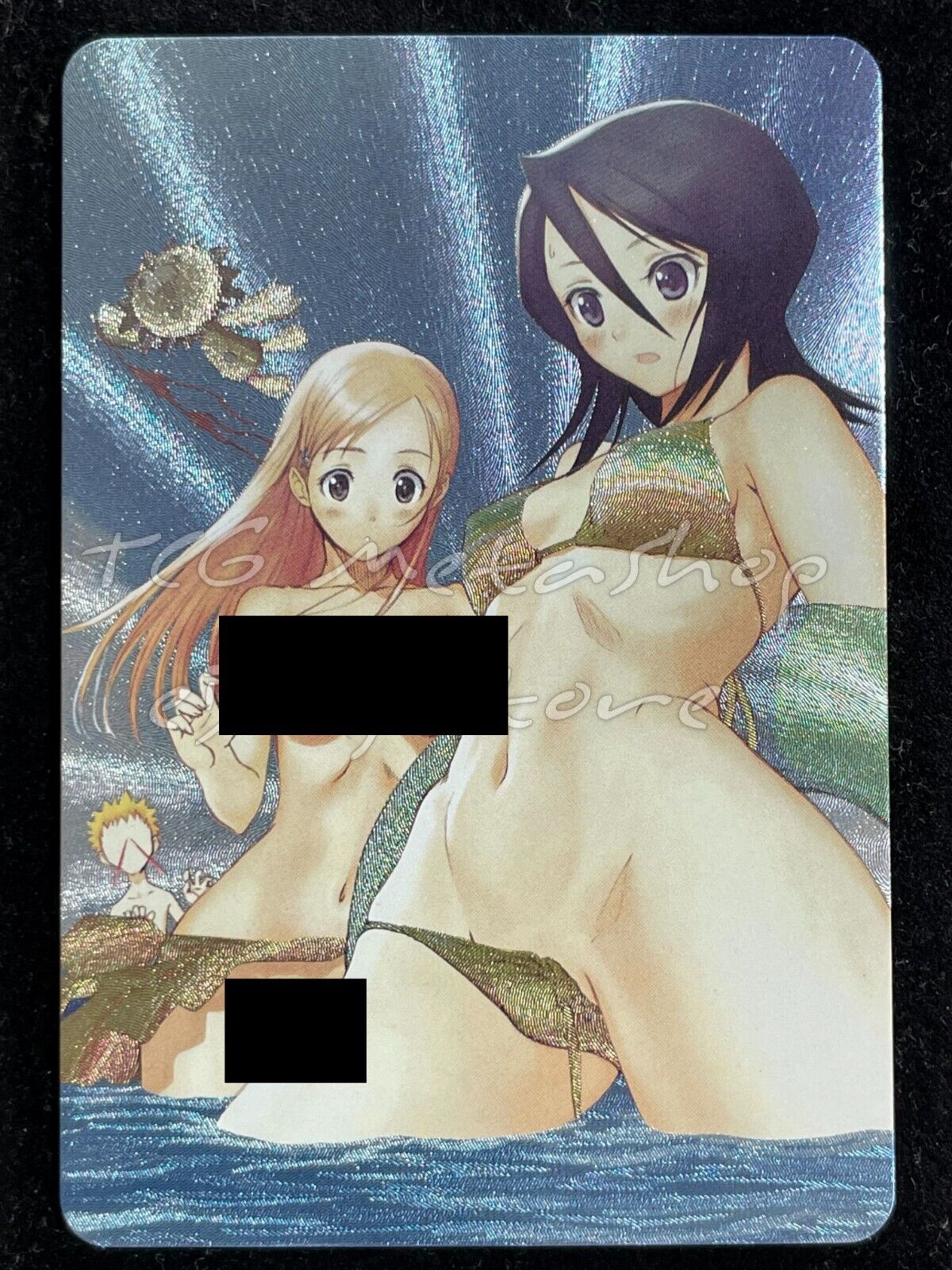 🔥 Rukia Orihime Bleach Goddess Story Anime Waifu Doujin Card ACG DUAL 48 🔥