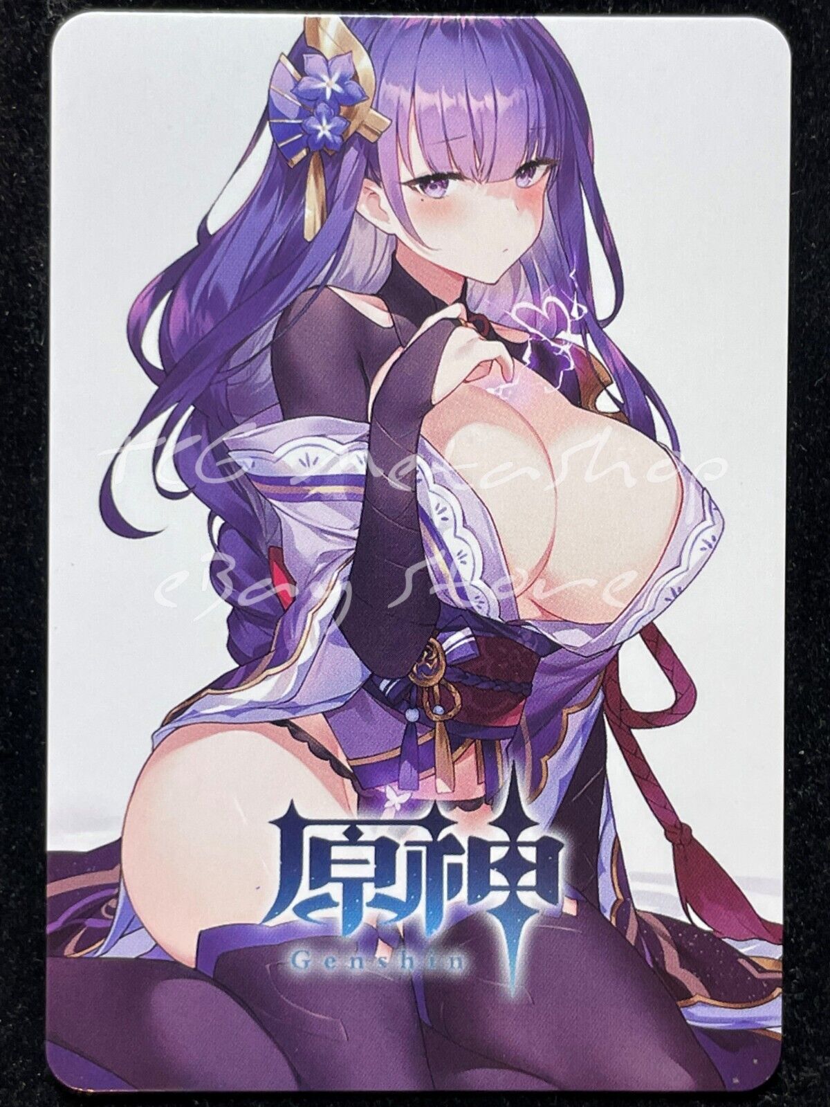 🔥 Raiden Shogun Genshin Impact Goddess Story Anime Card ACG # 1558 🔥