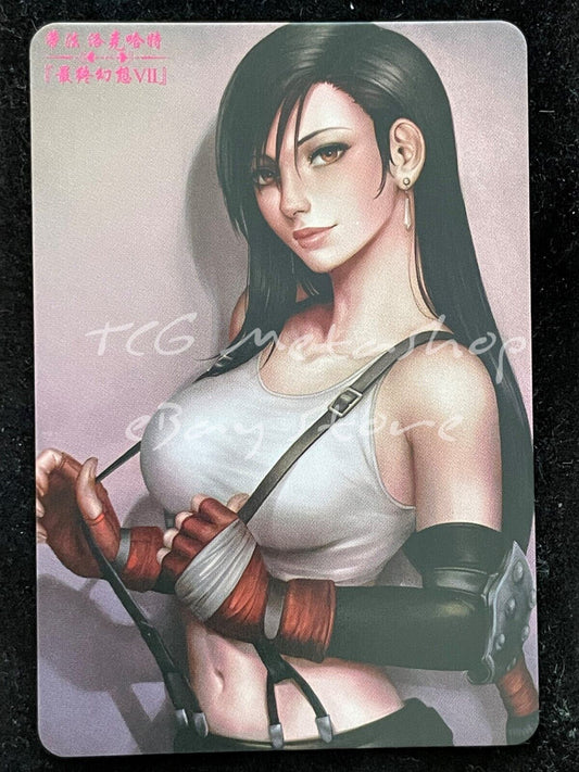 🔥 Tifa Lockhart Final Fantasy Goddess Story Anime Waifu Card ACG DUAL 366 🔥