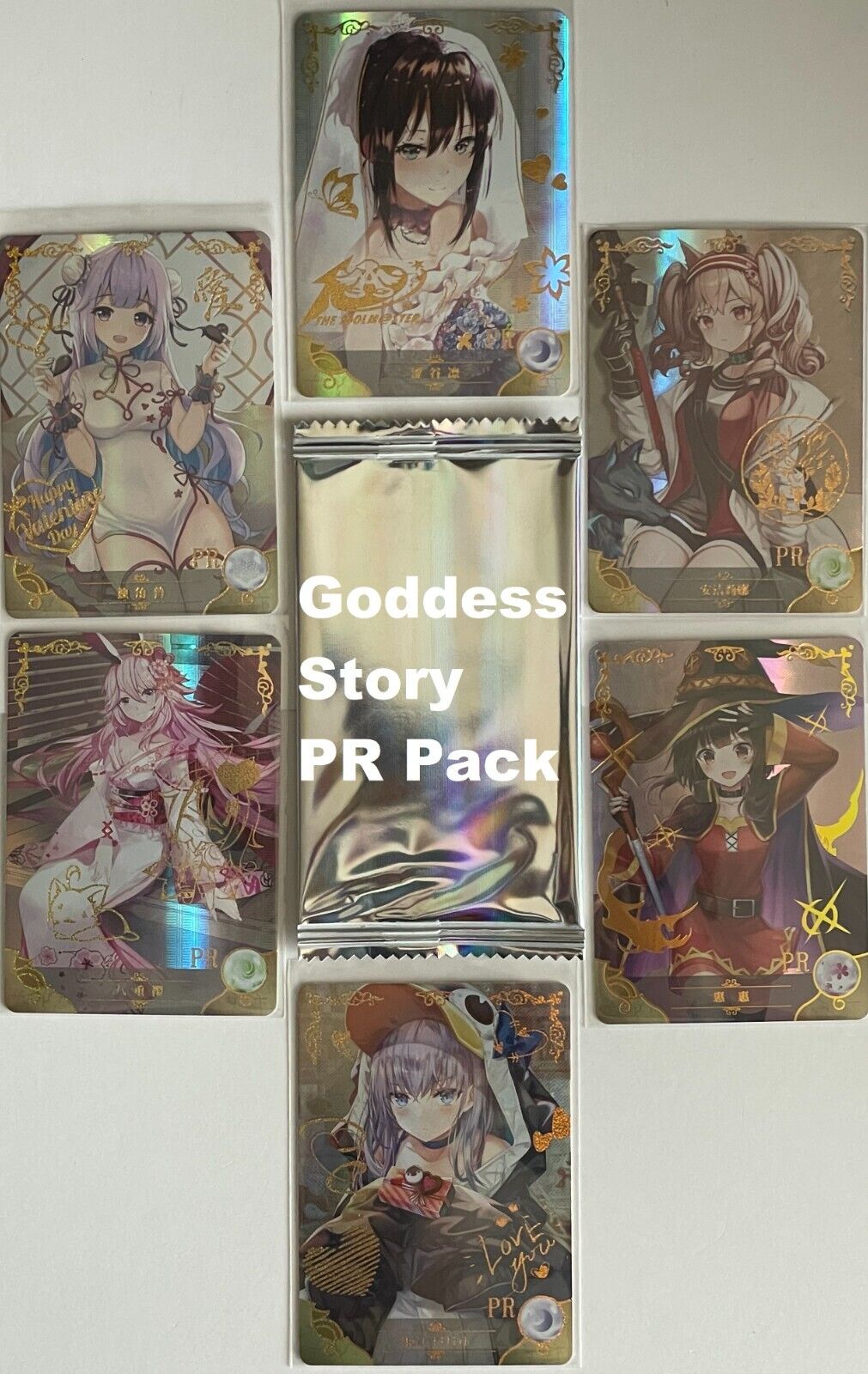 🔥 Sealed Goddess Story PROMO Packs - Anime Waifu Doujin PR Card 🔥
