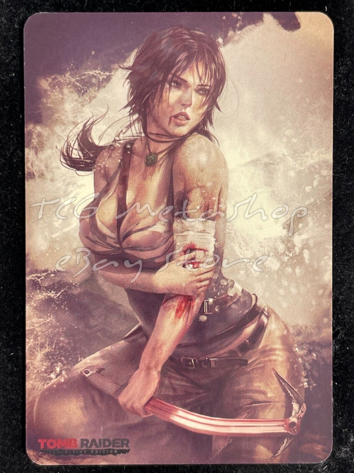 🔥 Lara Croft Tomb Raider Goddess Story Anime Waifu Doujin Card ACG DUAL 91 🔥