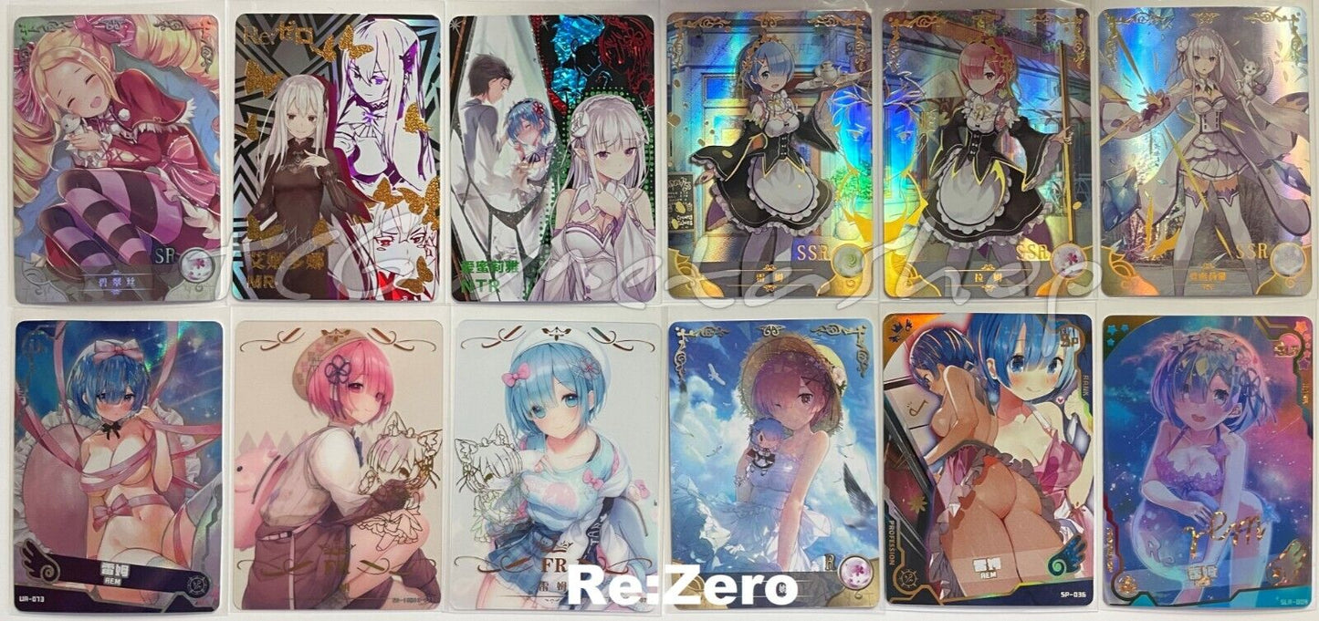 🔥 Re:Zero - Goddess Story / Maiden Girl Party Anime Waifu [Pick Your Cards] 🔥