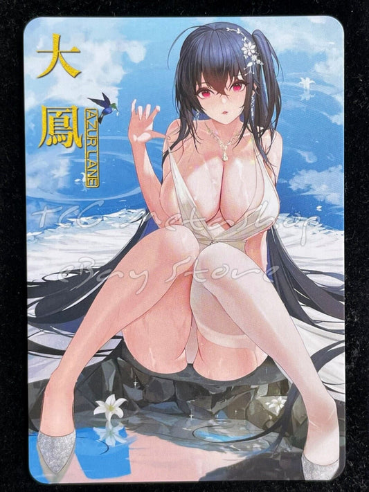 🔥 Taihou Azur Lane Goddess Story Anime Waifu Doujin Card ACG DUAL 73 🔥
