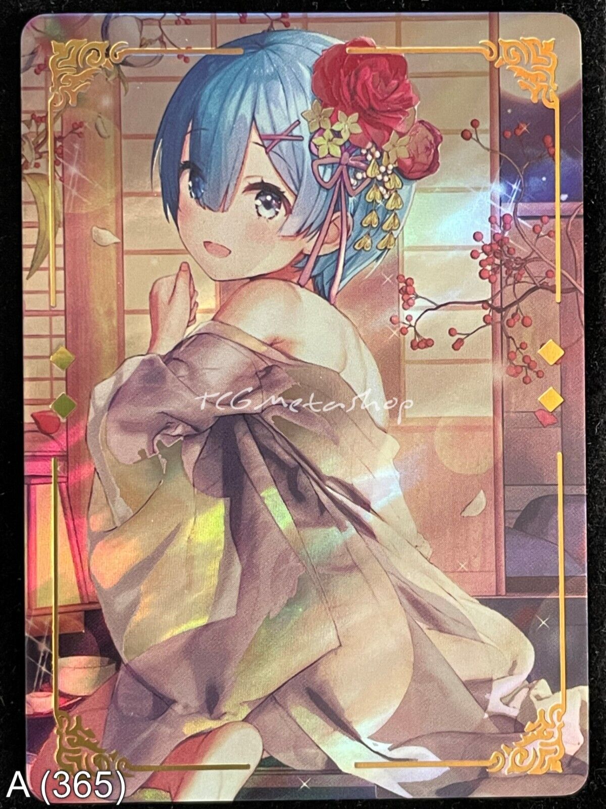 🔥 A 365 Rem Re:Zero Goddess Story Anime Waifu Card ACG 🔥
