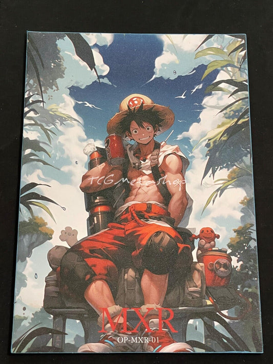 🔥 Luffy One Piece Goddess Story Anime Waifu A4 Card MXR 1 🔥