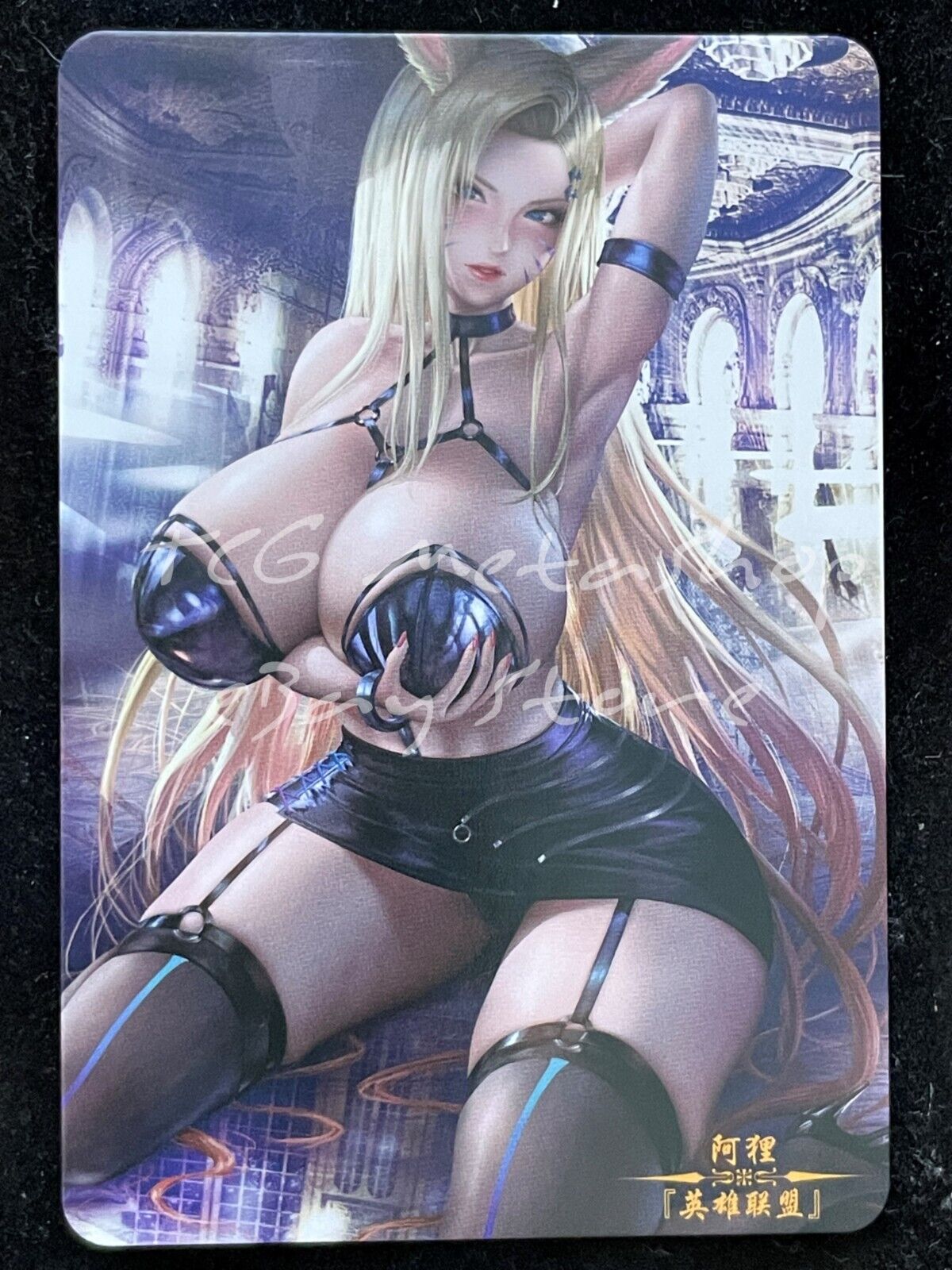 🔥 Ahri League of Legends Goddess Story Anime Waifu Card ACG DUAL 350 🔥