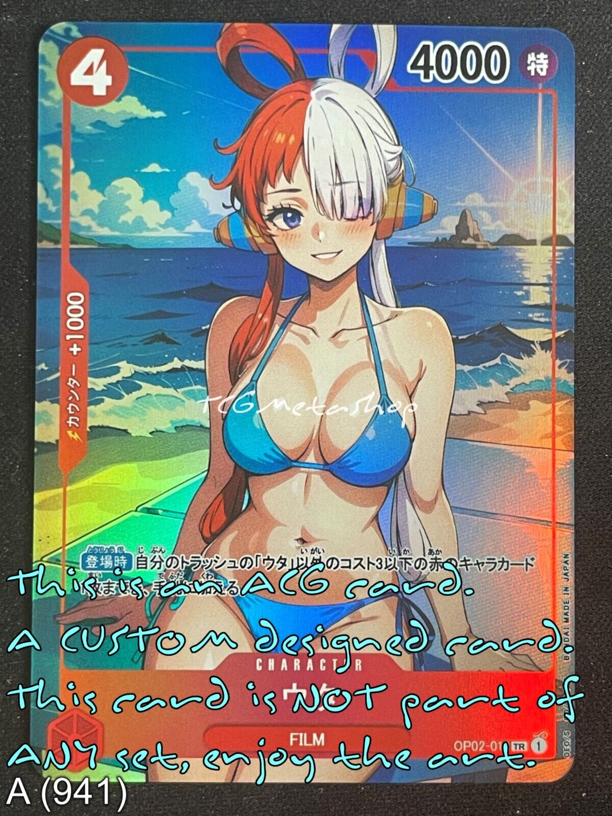 🔥 A 941 Uta One Piece Goddess Story Anime Waifu Card ACG 🔥
