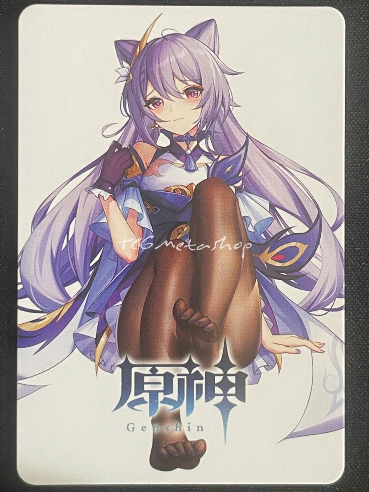 🔥 Keqing Genshin Impact Goddess Story Anime Card ACG # 2698 🔥