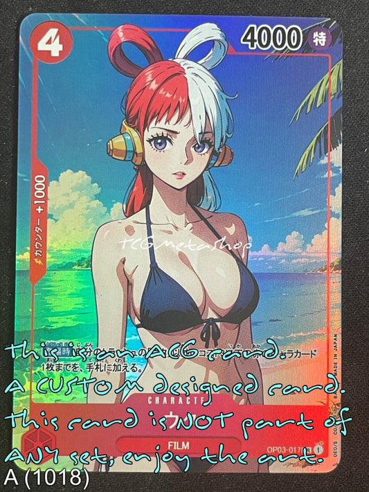 🔥 A 1018 Uta One Piece Goddess Story Anime Waifu Card ACG 🔥