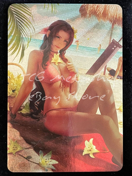 🔥 Aerith Final Fantasy Goddess Story Anime Waifu Card ACG DUAL 847 🔥