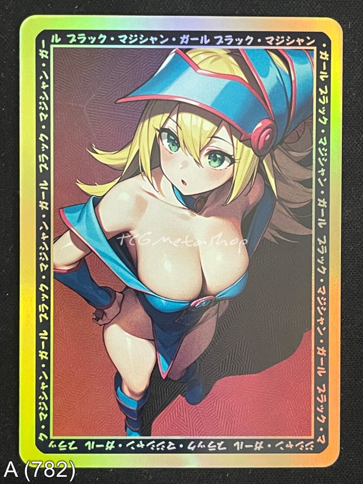 🔥 A 782 Dark Magician Girl Yu-Gi-Oh! Goddess Story Anime Waifu Card ACG 🔥