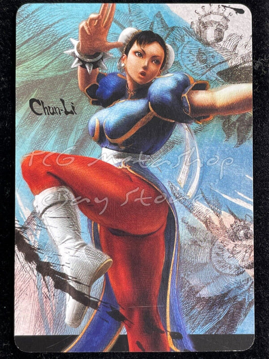 🔥 Chun-Li Street Fighter Goddess Story Anime Waifu Doujin Card ACG DUAL 35 🔥