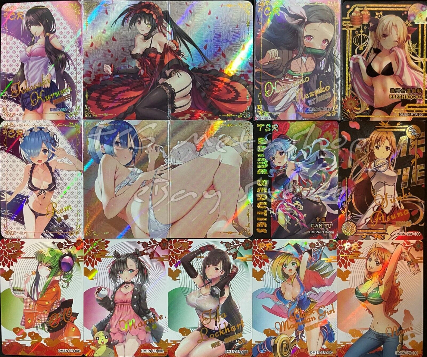 🔥 Anime Beauties PR, PTR, SSP, TSR, Trifold Goddess Story Waifu Anime Doujin 🔥